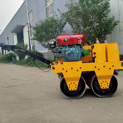小型公路綠化帶壓實(shí)碾 久恒雙鋼輪溝槽壓土機(jī) 江蘇瀝青路面灑水壓路機(jī)